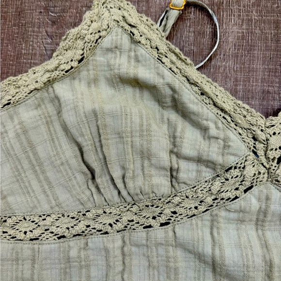 New Olive Green Cotton On Mini Dress Size XSmall - Picture 3 of 3